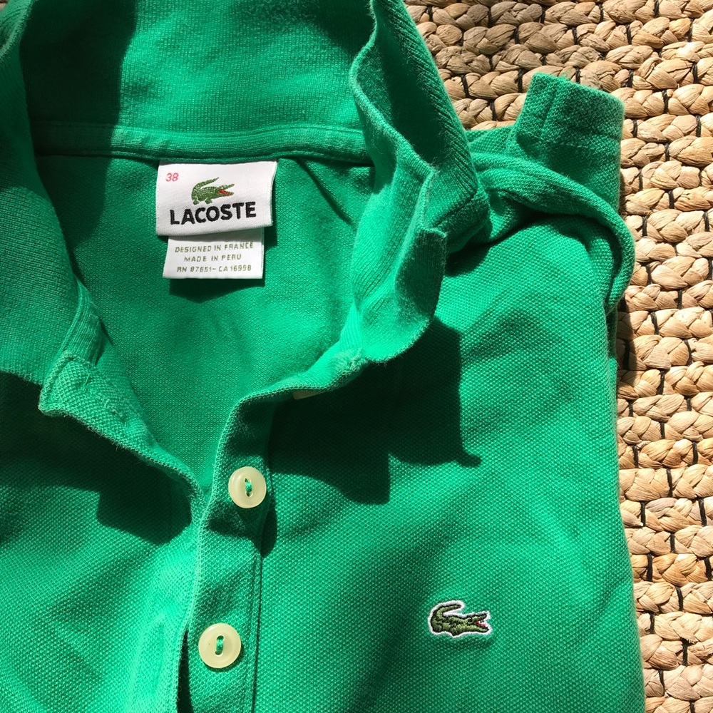 SOLD Lacoste polo style shirt